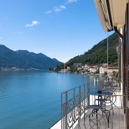 Lac Hotel Melide Exterior foto