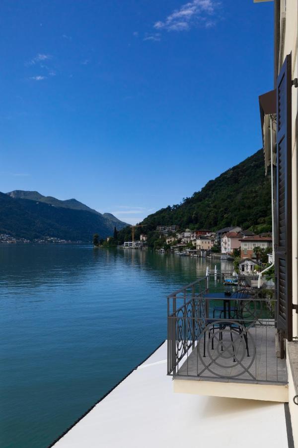 Lac Hotel Melide Exterior foto