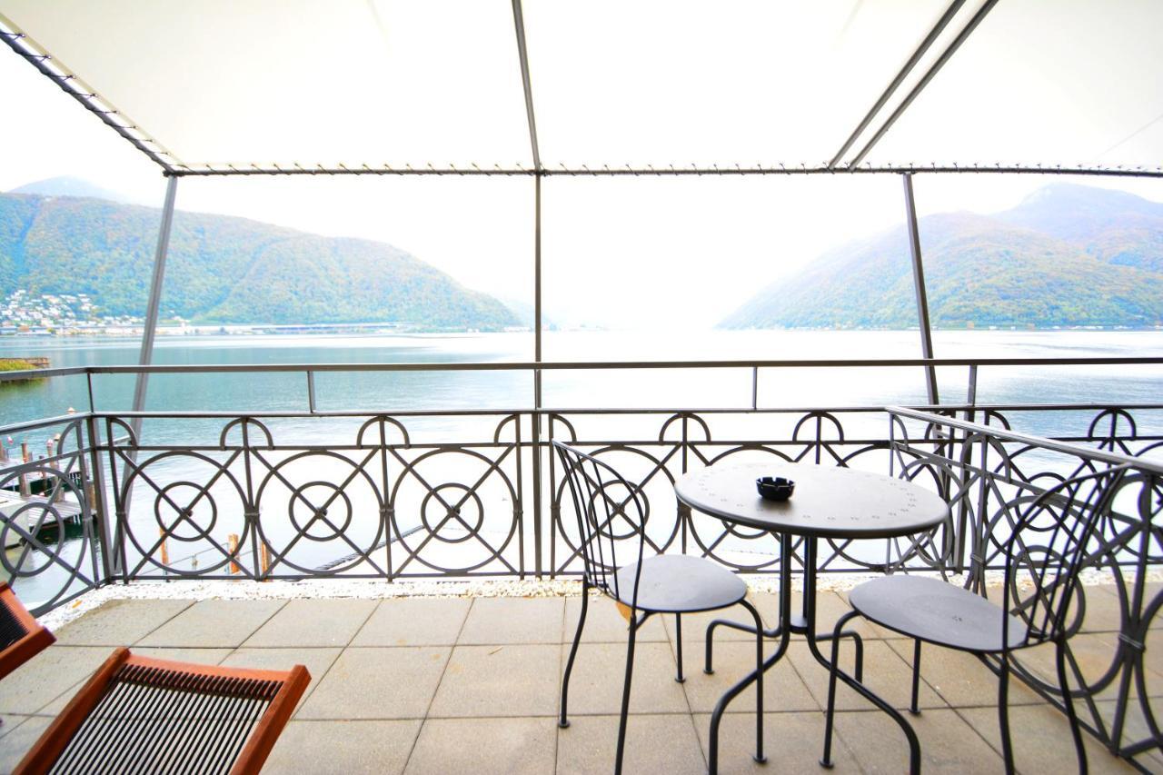 Lac Hotel Melide Exterior foto